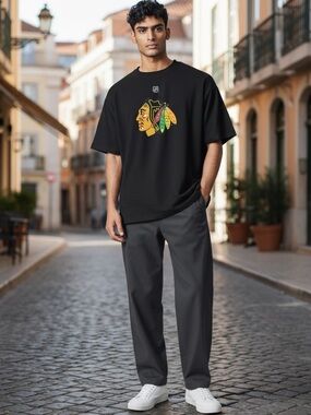 Fanatics Black NHL Graphic Tee